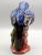 Mid-Century Modern Large Italian Majolica Parrot Figurine 10.5" Height For Sale - Image 3 of 9