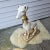 1940s Late Art Deco Sicilian Marwal Chalkware Greyhound.Statue For Sale - Image 10 of 12