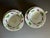 Set of two vintage footed teacups and matching saucers by Spode Copeland, made in England. This elegant set features the...