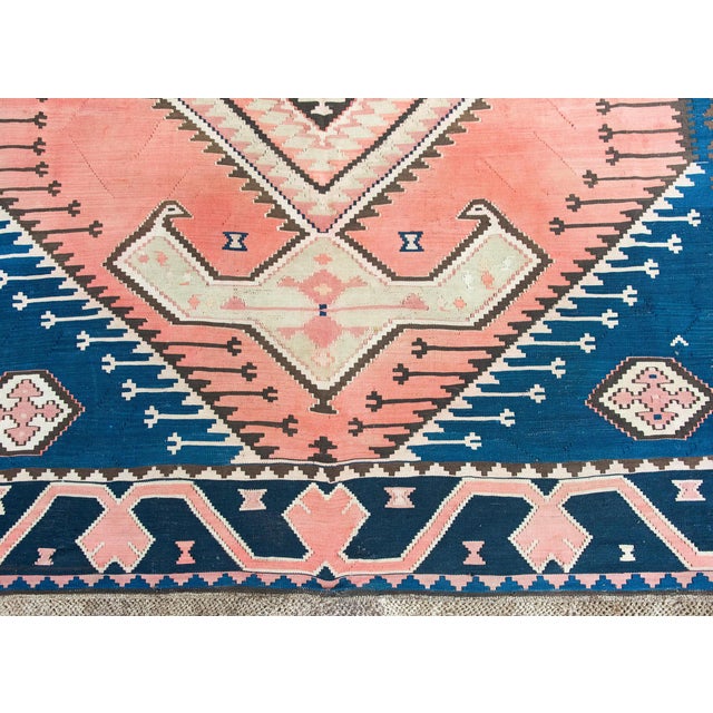 Early 20th Century Turkish Konya Kilim Rug For Sale - Image 16 of 17