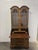 Chinoiserie Leather Top Secretary Desk by Jasper Furniture For Sale - Image 10 of 12
