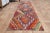 Colorful Orange Turkish Vintage Oushak Handmade Wool Runner Rug For Sale In San Francisco - Image 6 of 11