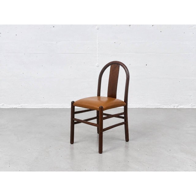 Wood T70 Thalia Chair by Annig Sarian for Tisettanta, Italy, 1965 For Sale - Image 7 of 12