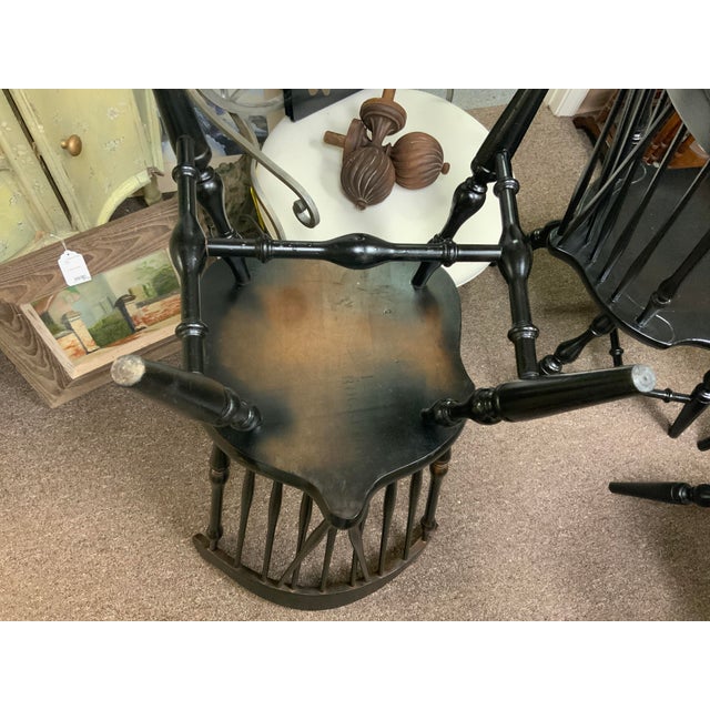 20th Century Painted Windsor Chairs For Sale - Image 10 of 11