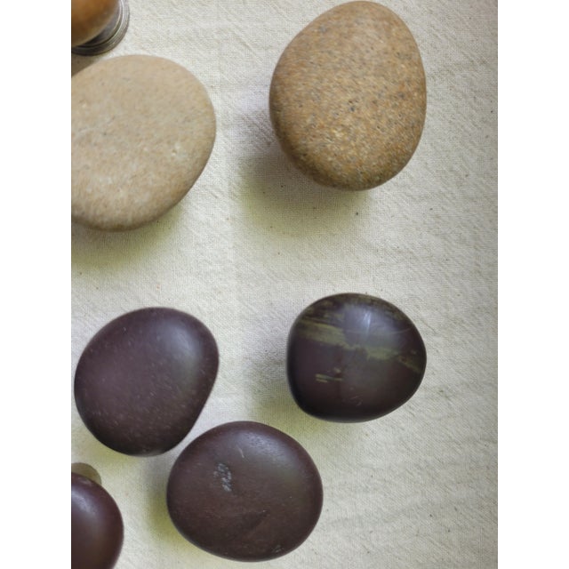 90's Rock Cabinet Knobs - Set of 9 For Sale In Minneapolis - Image 6 of 8