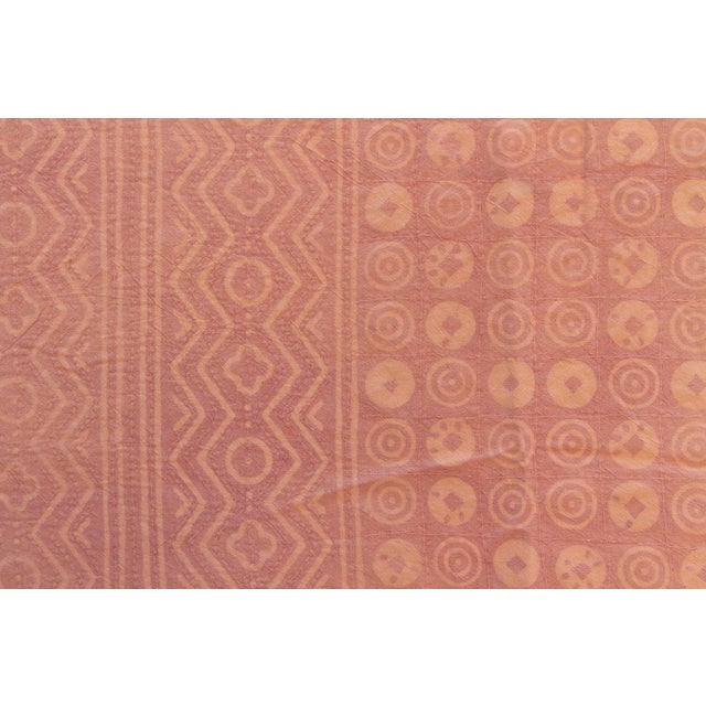 Desert Sky Indian Block Print Blanket For Sale - Image 4 of 7