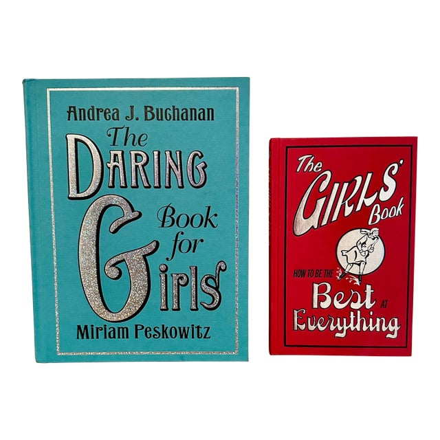 The Daring Book for Girls/How to Be the Best at Everything, Set of 2 Books For Sale