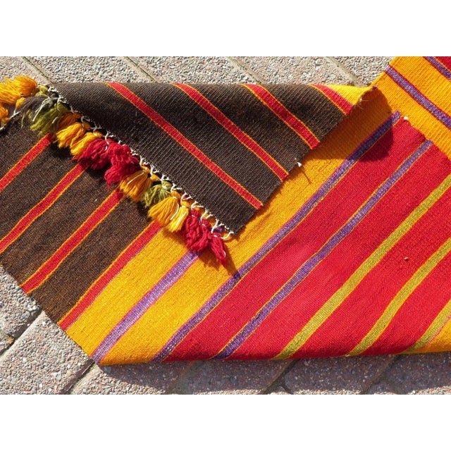 Bohemian Kilim Runner- 22"x115" For Sale - Image 12 of 13