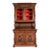 Alexander Roux Style Antique French Renaissance Revival Carved Walnut Sideboard or Bar Cabinet, Circa 1890s For Sale