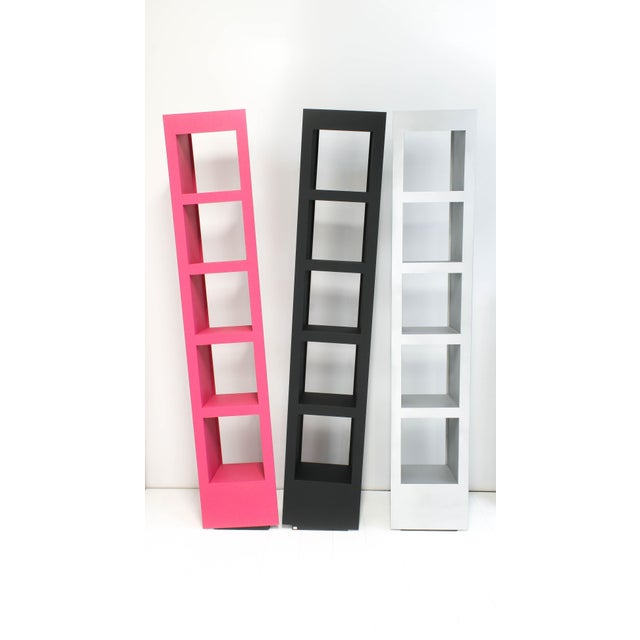Metal La Torre Modular Bookcase by Vicent Martinez Disseny, 1989 For Sale - Image 7 of 15