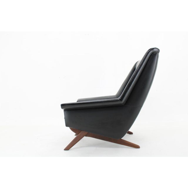 Armchair 4410 in Leatherette attributed to Folke Ohlsson, Denmark, 1970s For Sale - Image 6 of 16