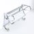 Art Deco Streamlined Machine Age Wall Mounted Chrome Hat/Coat Rack W/ Mirror For Sale - Image 9 of 9