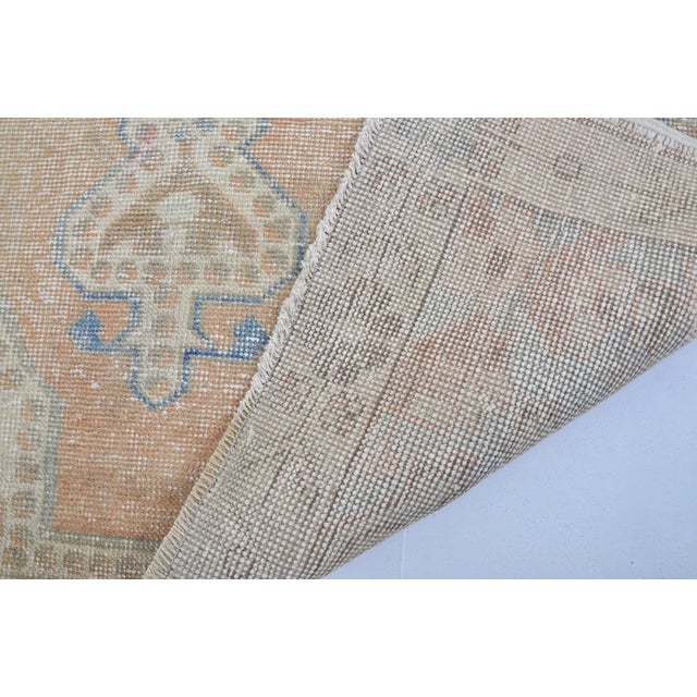 Oushak Handknotted Wool Carpet For Sale - Image 10 of 10