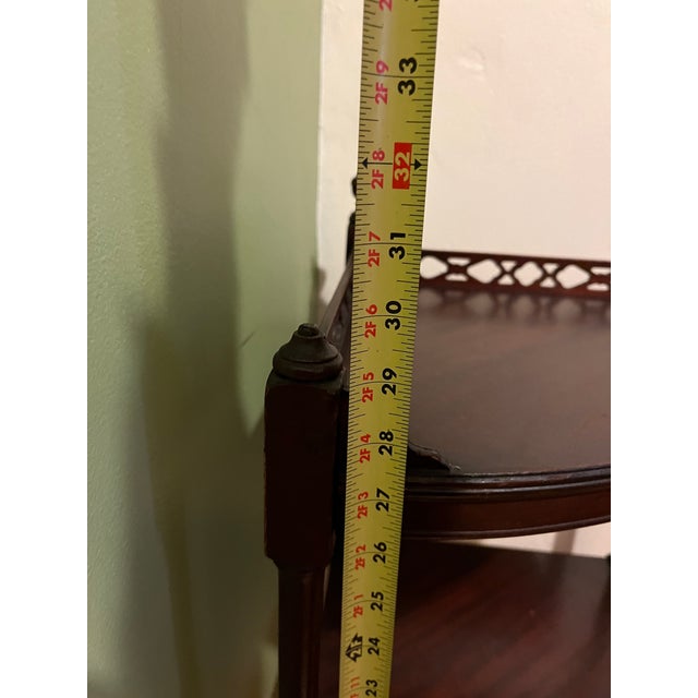 1950s Petite Faux Bamboo Wood Corner Shelf Chinoiserie Chairish