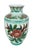 Limoges Porcelain Vase with Flower Decorations, 1930s For Sale