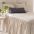 An all-new cotton/linen take on one of our best-selling products. Bedspread has 30-inch, gathered drop. Care Instructions:...