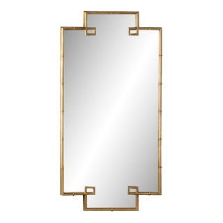Bamboo Rectangular Mirror For Sale