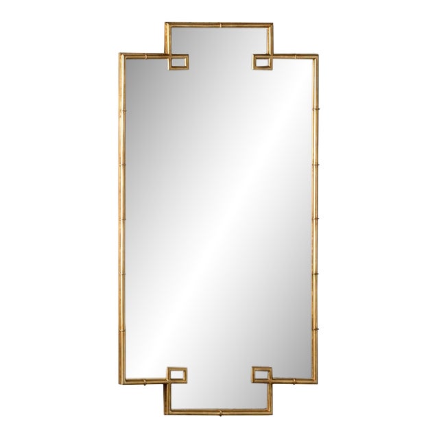 Bamboo Rectangular Mirror For Sale