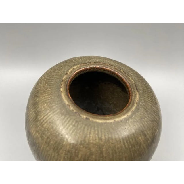 1950s Mid-Century Vase by Valdemar Petersen for Bing & Grøndahl, 1950 For Sale - Image 5 of 9