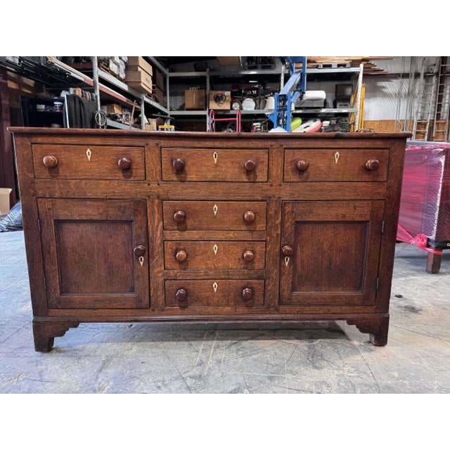 English 18th Century English Dresser Base For Sale - Image 3 of 18