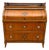 Biedermeier Roll-Top Desk in Cherry Veneer and Brass, 1820 For Sale