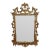 Large Vintage Giltwood Rococo Revival Wall Mirror, 54” For Sale