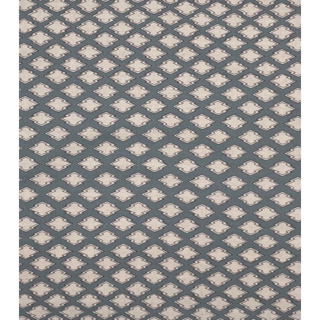 Boho Chic Blue Zac and Fox Matsu Pillows- A Pair For Sale - Image 3 of 3