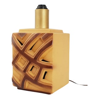 Vintage Ceramic Lamp with Indoor and Outdoor Ignition, 1970s For Sale