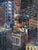 Adventure Campaign by Josh George | Mixed media on wood panel Urban cityscape with buildings. For Sale