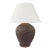 Lauren by Ralph Lauren Rattan and Wood Table Lamp, With Shade For Sale
