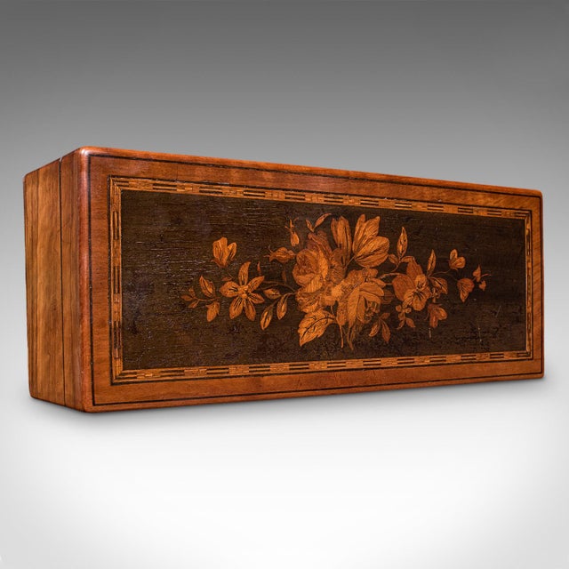 Wood Antique Ladies Garden Seed Box, English, Greenhouse Storage Case, Edwardian For Sale - Image 7 of 12