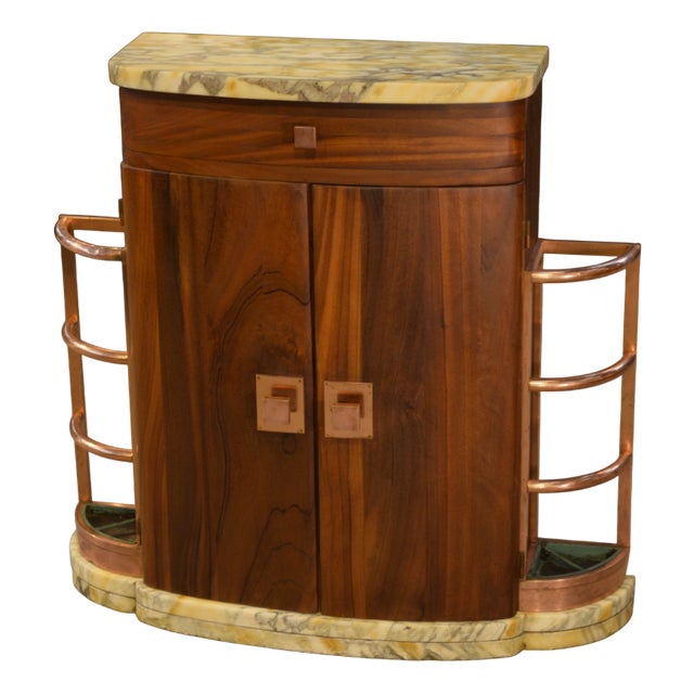 Vintage Art Deco Console Table, 1940s For Sale