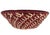 African Early 20th Century Coiled Woven Red Basket Uganda For Sale - Image 3 of 3