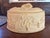 Charming and highly decorative bisque or cream earthenware covered tureen or game pie dish featuring richly molded game,...