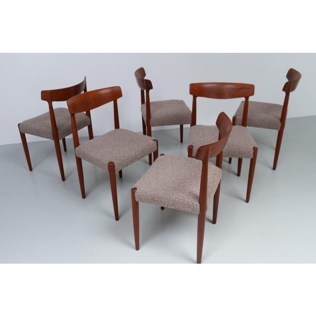 Danish Modern Teak Dining Chairs by Knud Færch for Slagelse, 1960s, Set of 6 For Sale - Image 11 of 18