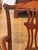 Wood Set of Four Mahogany Chippendale-Style Armchairs For Sale - Image 7 of 11