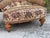 Vintage English Tufted Barrel Lounge Chair & Ottoman For Sale In Naples, FL - Image 6 of 12