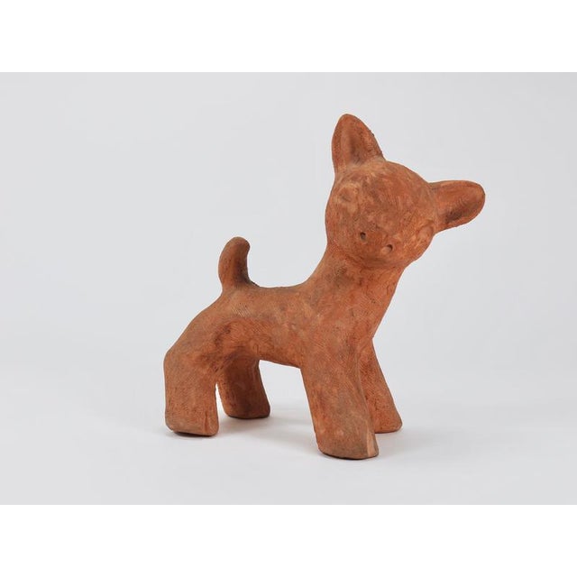 Large Baby Deer Pottery Ceramic Sculpture from Walter Bosse, Austria, 1920s For Sale - Image 11 of 16