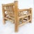 Late 20th Century Antonio Budji Layug Style Vintage Coastal Bamboo Chair For Sale - Image 5 of 10