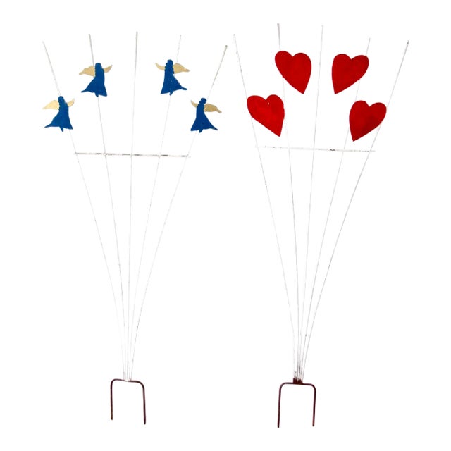 Vintage Garden Trellises - a Pair For Sale