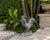 Vintage French Country Style Cast Iron Rooster Garden Statue For Sale - Image 10 of 12