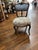 Sky Blue Late 19th Century Victorian Settee and 2 Matching Chairs For Sale - Image 8 of 11