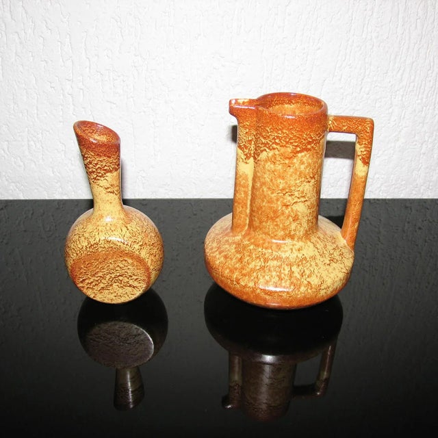 Italian Ceramic Vases from Bertoncello, 1960s, Set of 7 For Sale - Image 12 of 16