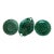 Antique English Green Majolica Bread Basket and Wall Plates- Set of 3 For Sale