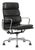 Authentic Eames Herman Miller Tall Black Leather Office Chair 2001 For Sale