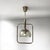 Industrial Large Italian Pendant Lamp in Chrome Metal and Acrylic Glass, 1970s For Sale - Image 3 of 11