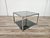 Steel Coffee Table with Two Smoked Glass Shelves, 1970 For Sale - Image 13 of 13