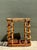 Vintage Rattan and Glass Accent Table For Sale - Image 13 of 14