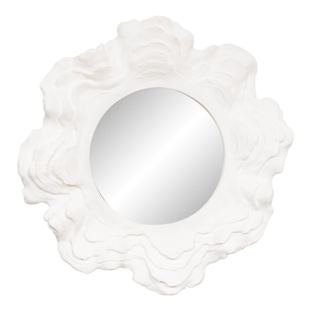 Custom Circular Plaster Mirror For Sale
