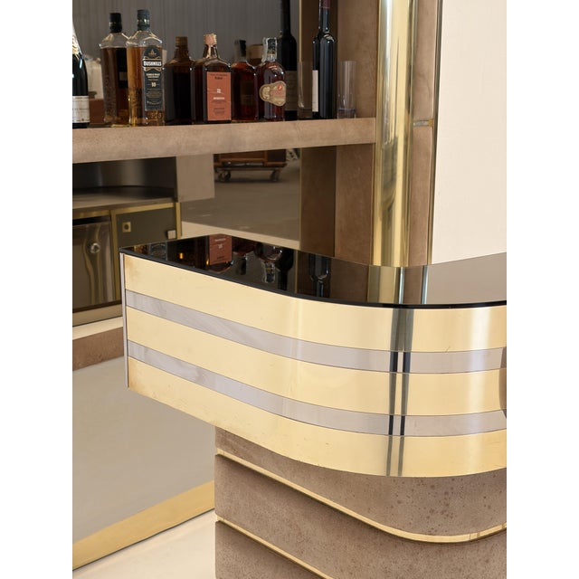 1970s Vintage Bar Cabinet with Counter, 1970s For Sale - Image 5 of 15